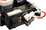 The MWG61 Web Guide Driver is mounted directly on the web guide frame.